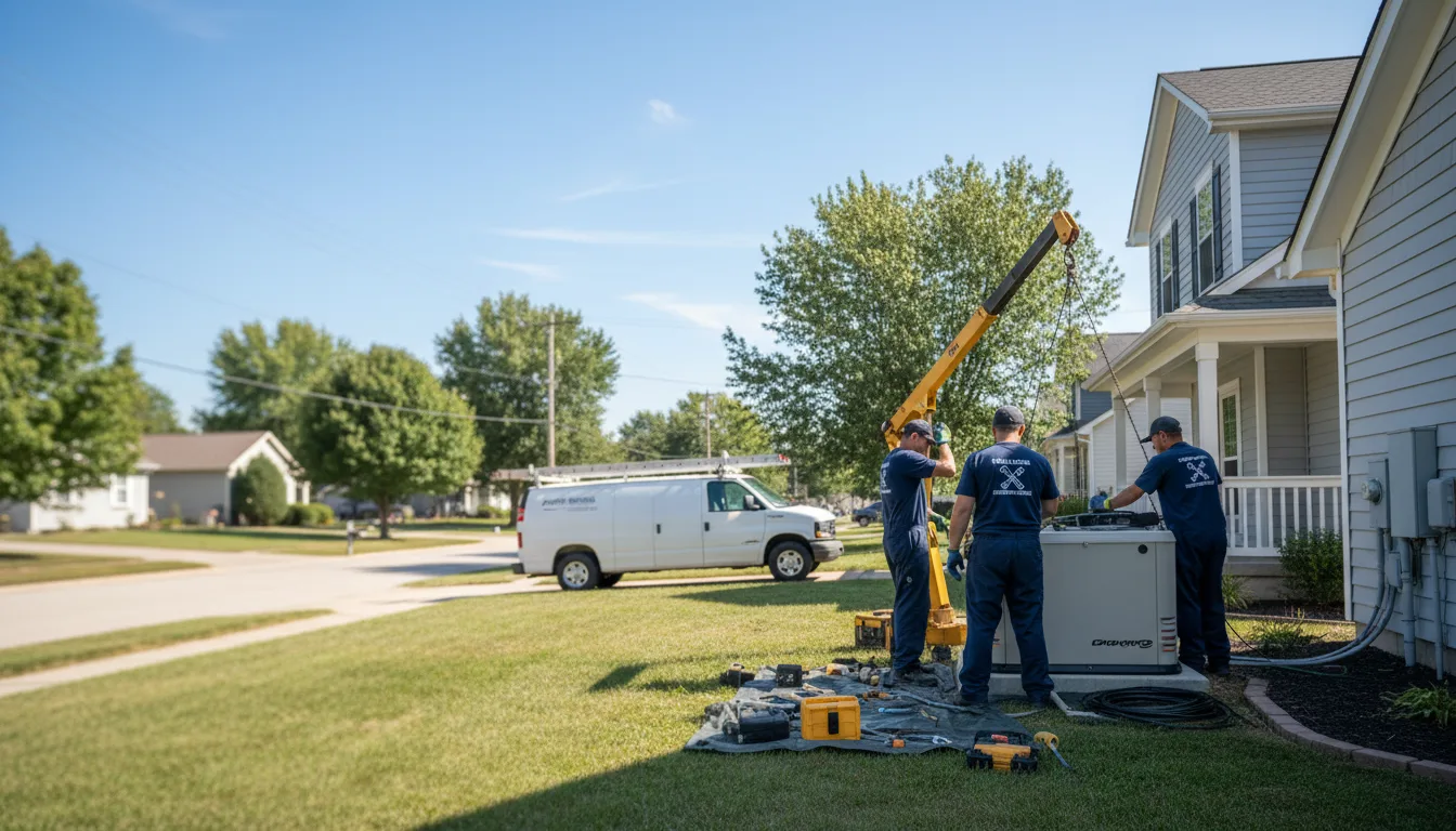 Generator Installation in East Greenwich, RI near me